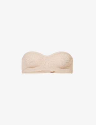 WACOAL: Halo stretch-lace strapless bra