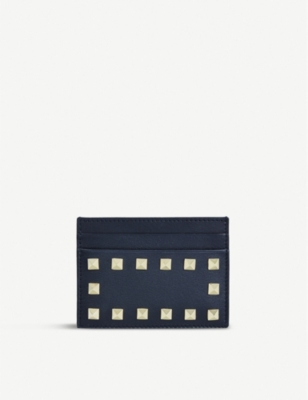 Valentino Garavani Studded card holder, Women’s, Black