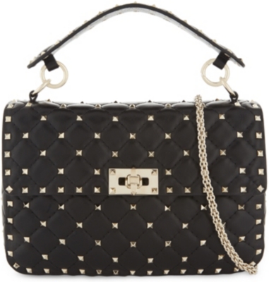 valentino garavani rockstud medium shoulder bag