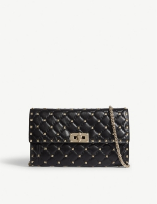 Valentino garavani rockstud on sale spike leather crossbody bag