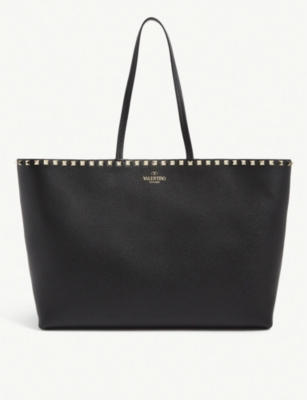 Valentino large shop rockstud tote