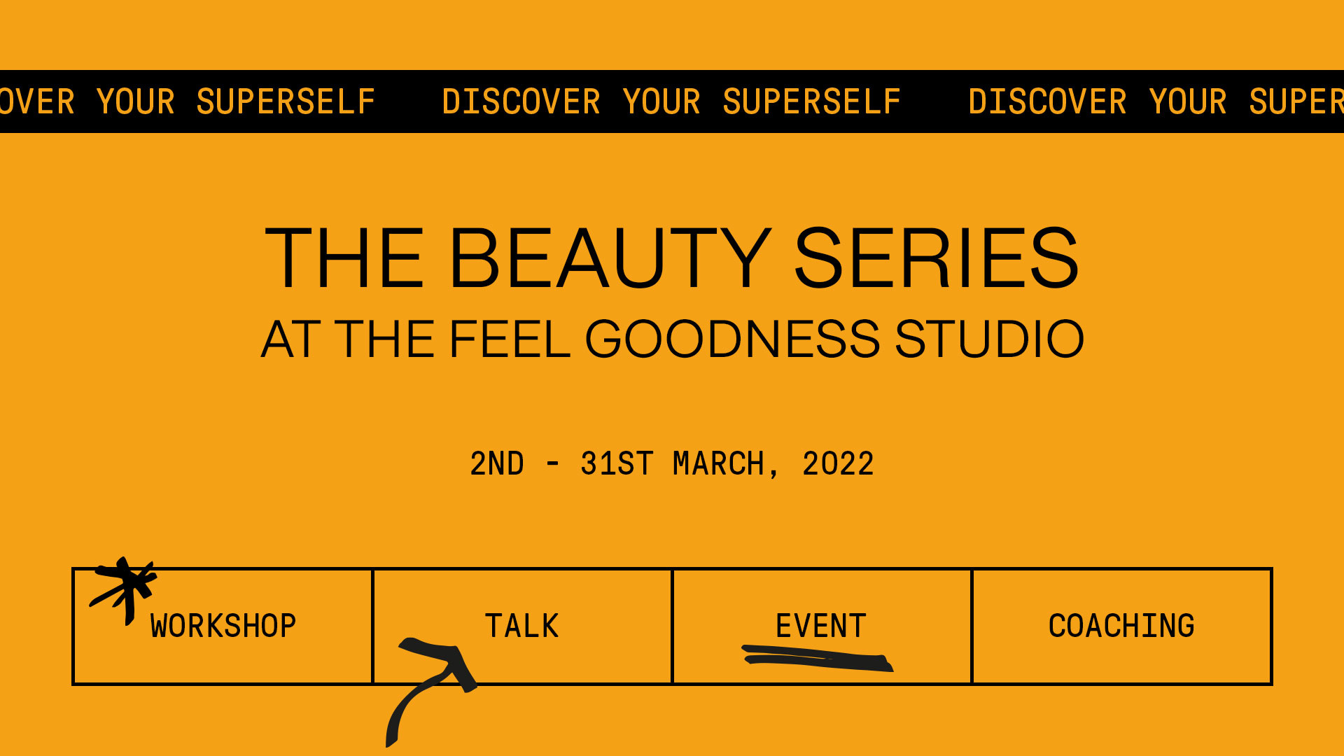 The Beauty Series at the Feel Goodness Studio at Selfridges London