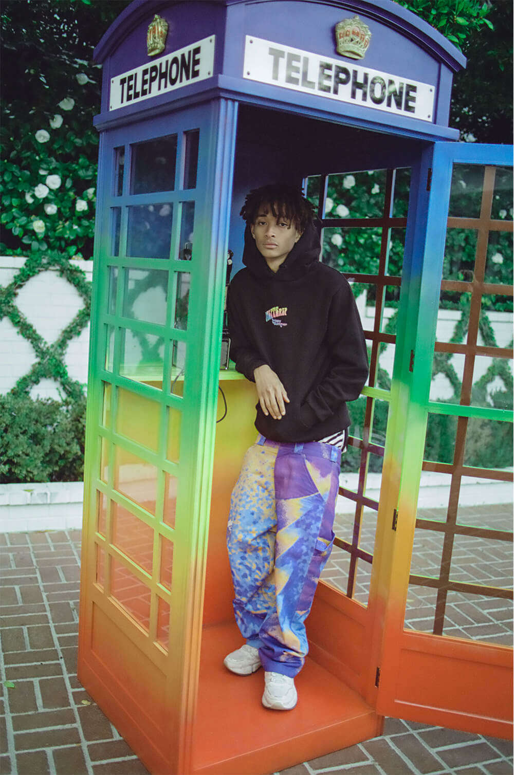 Jaden Smith Wears Mismatched Sneakers and Louis Vuitton x Supreme