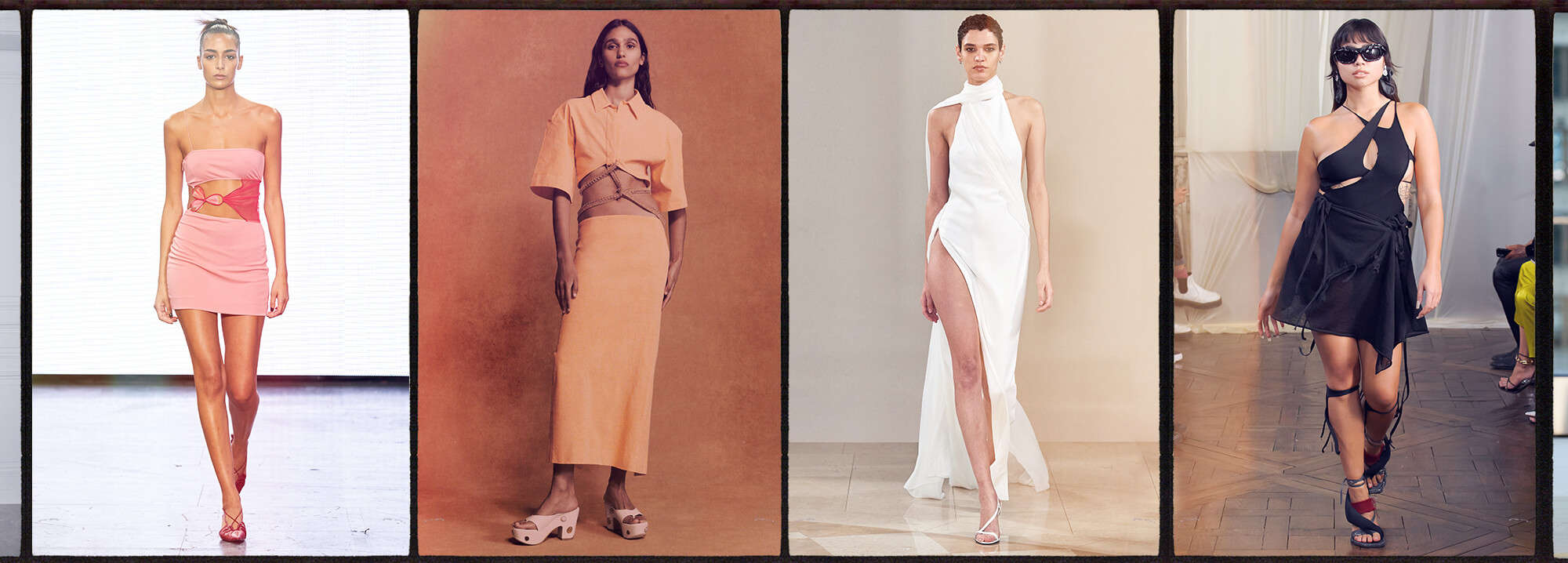 How cut-out dresses became cool again