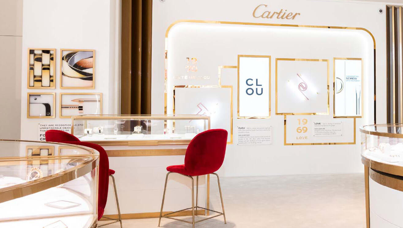 推荐 Cartier 的新品，尽在伦敦 Selfridges 时间限定店