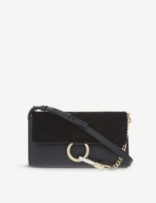 chloe faye clutch bag