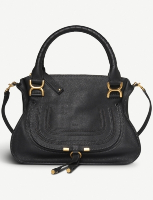 CHLOE - Marcie small leather shoulder bag | Selfridges.com