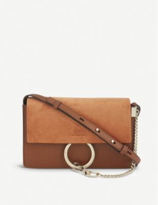 chloe faye clutch bag