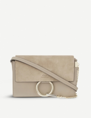 CHLOE - Faye small leather shoulder bag