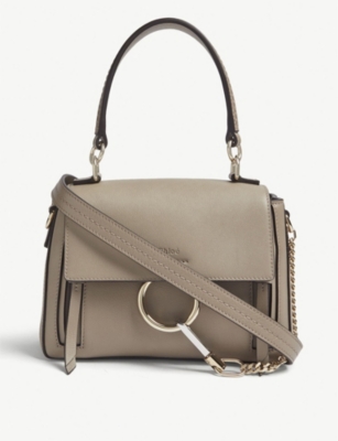 mini faye day leather crossbody bag