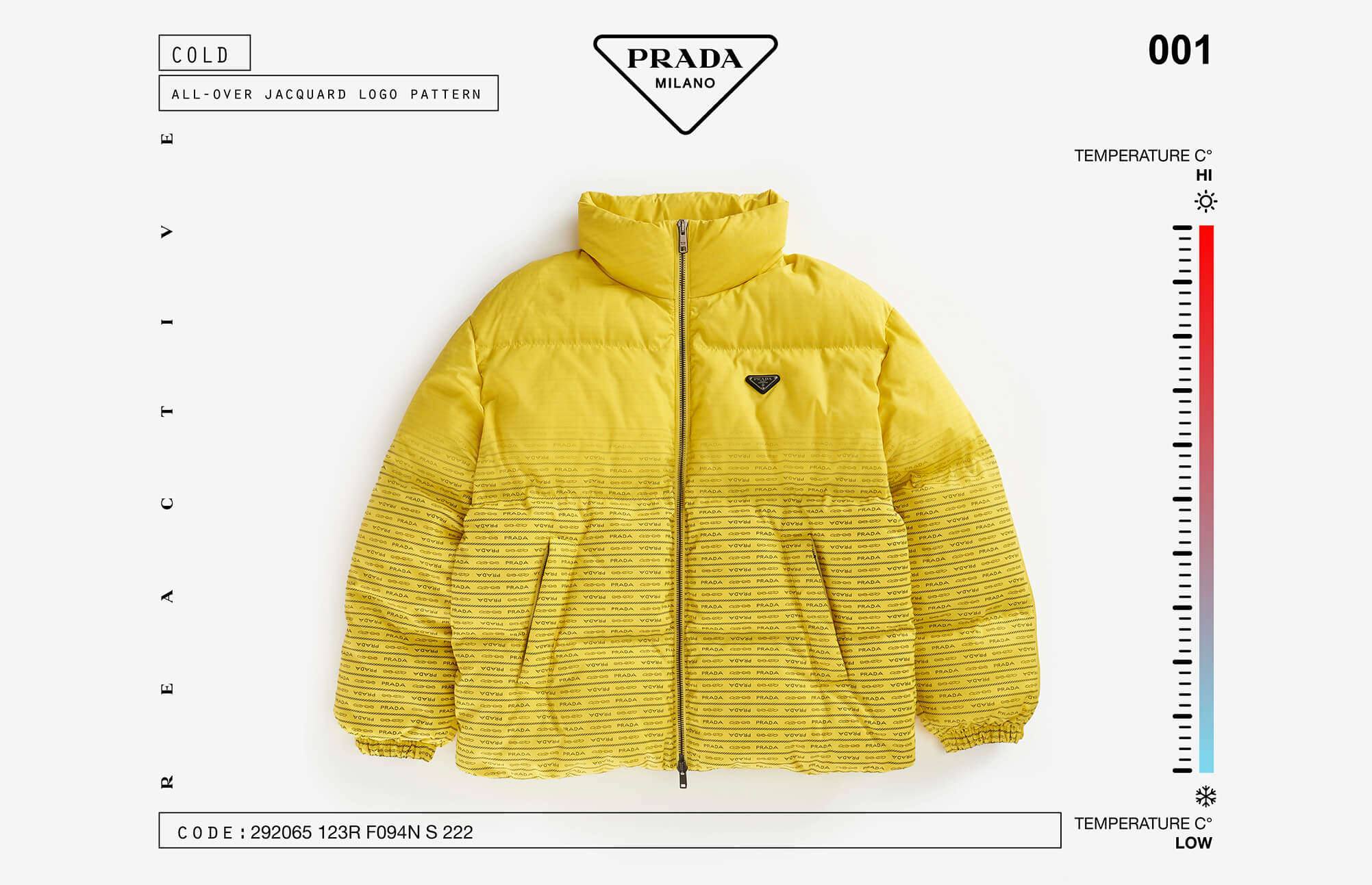 Prada reflective jacket new arrivals