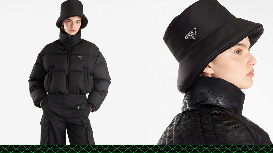 Heat-Reactive Puffer Jacket by Prada, Prada, jacket