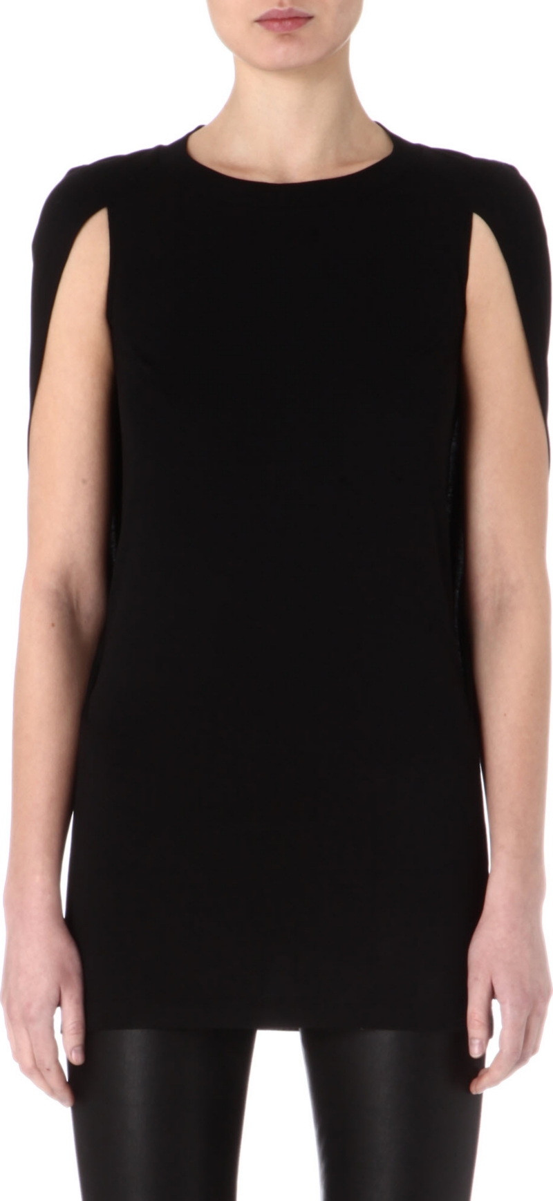 MAISON MARTIN MARGIELA   Cape sleeved top