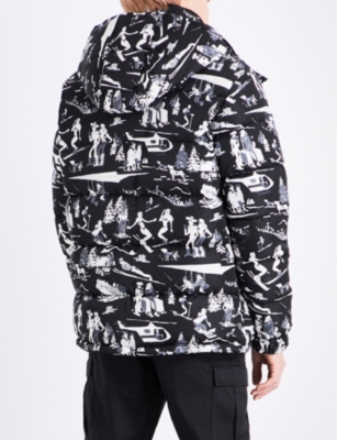 moncler ski print jacket