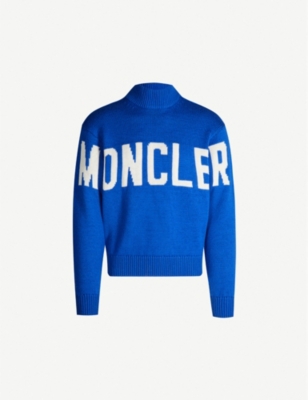 moncler blue jumper
