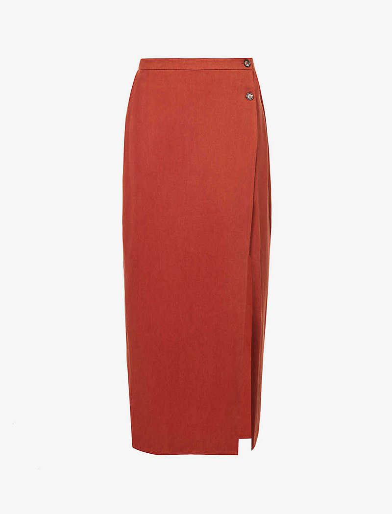Reformation maxi skirt
