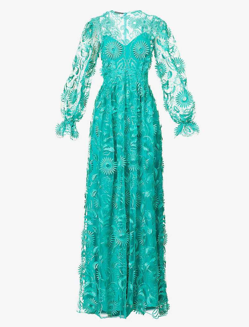 Moncur gathered frill dress sale