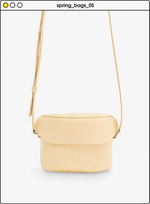 Medium Bullring Leather Saddlebag | The Leather Satchel Co. English Mustard