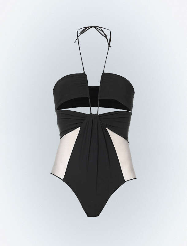 Gucci Tom Ford Ombre Gradient Scoop Back Swimsuit Body Top