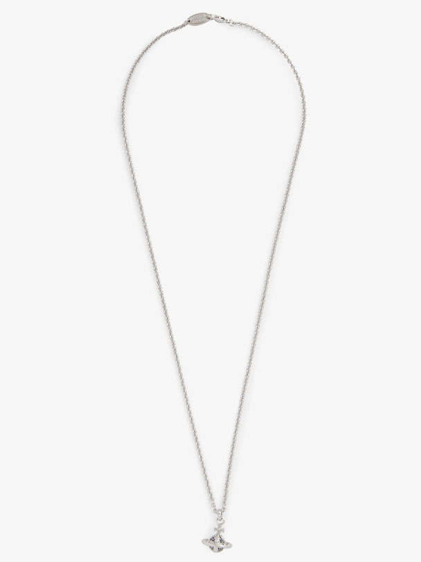 Walter Van Beirendonck Oversized Logo-Plaque Chain Necklace