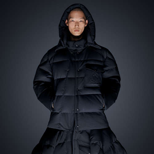 MONCLER - Bodri contrast-panel relaxed-fit shell-down jacket