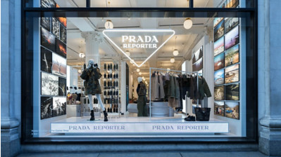 Buy Prada Black Triangle Logo Tie Clip in Sterling Silver for MEN in UAE