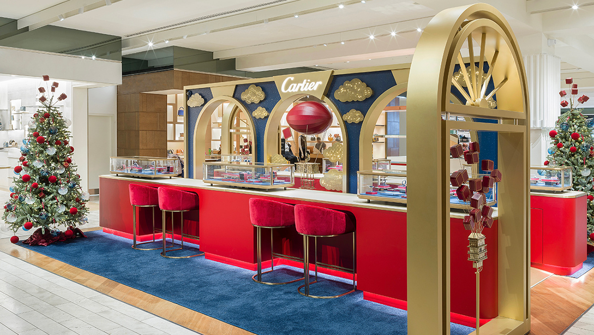 Cartier returns to Selfridges Manchester for the Festive Season