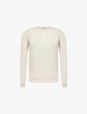 JOHN SMEDLEY: Lundy Crewneck Wool Jumper