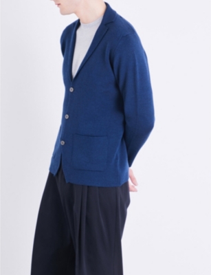 JOHN SMEDLEY Oxland button-up wool cardigan