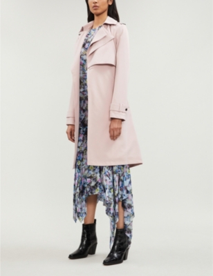 michael kors blush trench coat