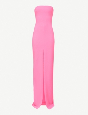 solace london bysha strapless gown