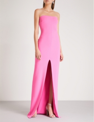 solace london bysha strapless gown