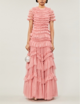 Needle and Thread Wild Rose Ruffle Gown