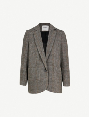 BA&SH - Leto herringbone wool jacket | Selfridges.com