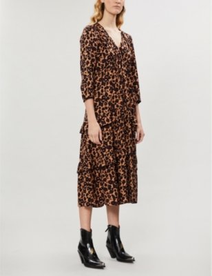 ba&sh leopard dress