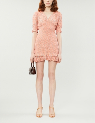 faithfull marguerite mini dress