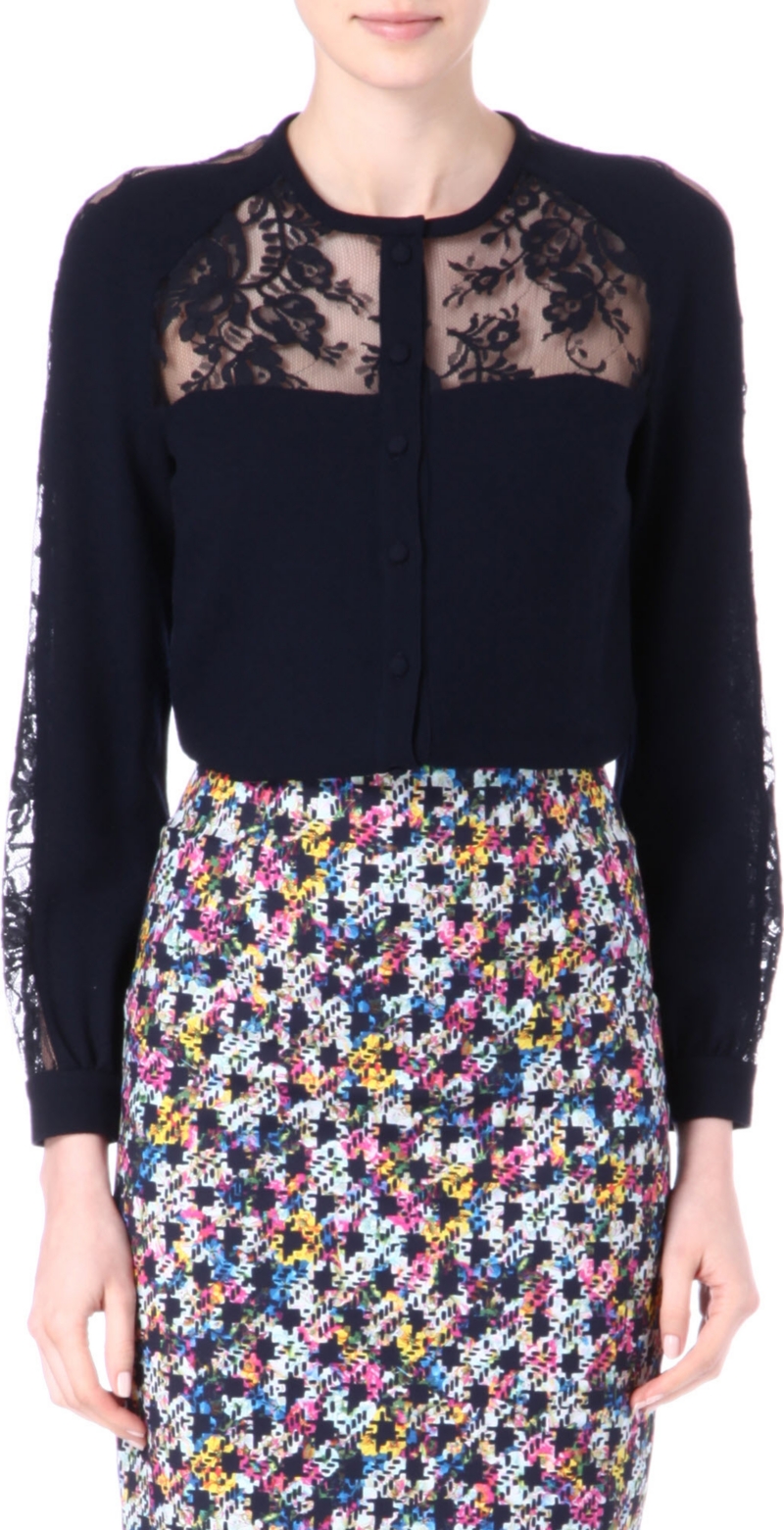 ERDEM   Sue lace detail blouse