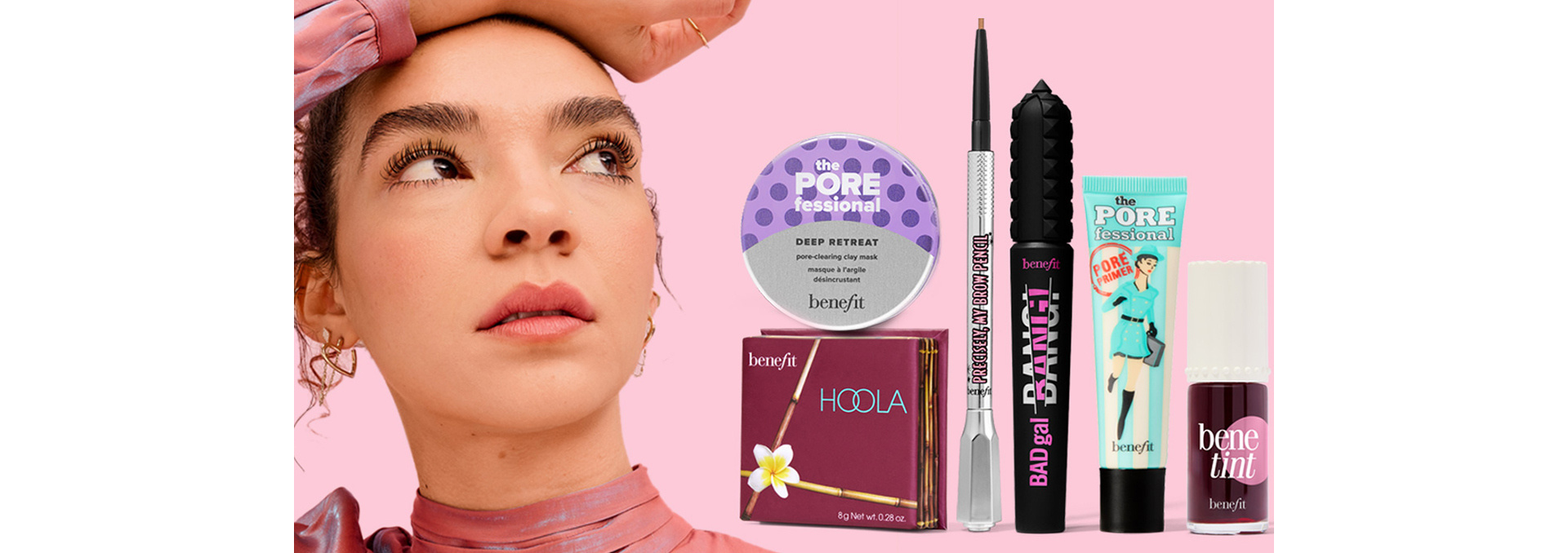 Discover the most loved staples from Benefit Cosmetics