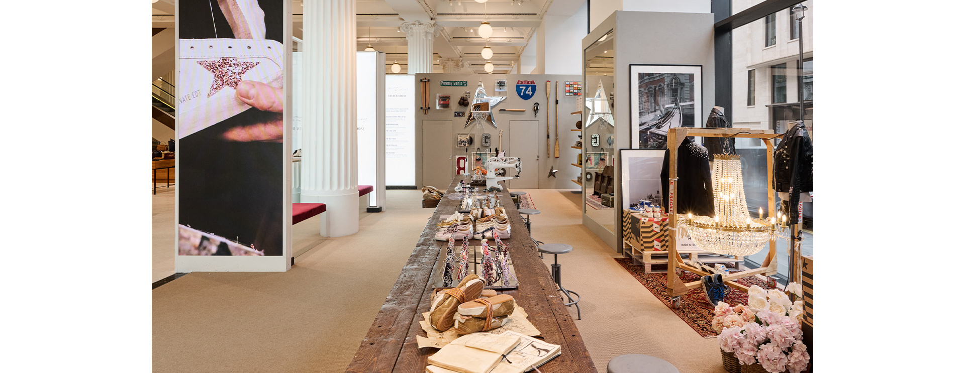 Golden Goose workshops at The Corner Shop