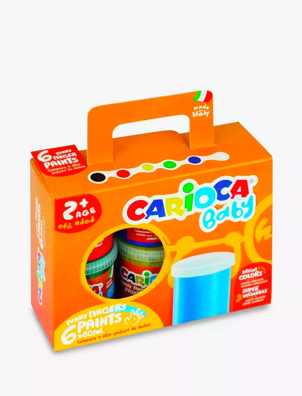Carioca finger paints