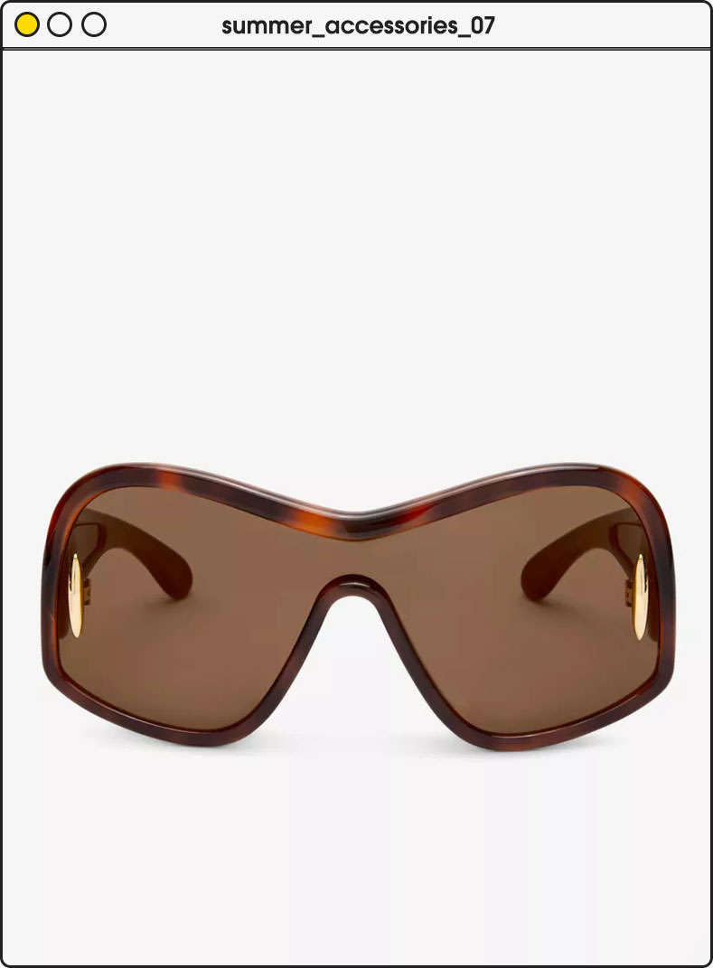 Loewe square-frame acetate sunglasses