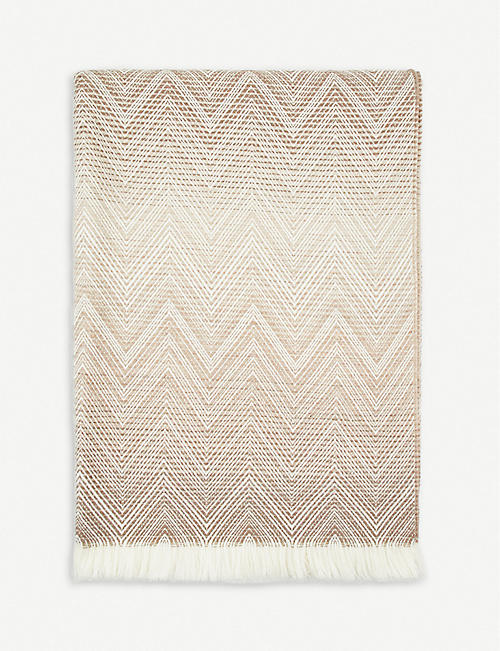 MISSONI HOME：提米羊毛毯 190厘米 x 130厘米