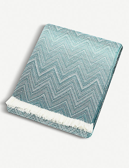 MISSONI HOME: Timmy lambswool throw 190x130cm