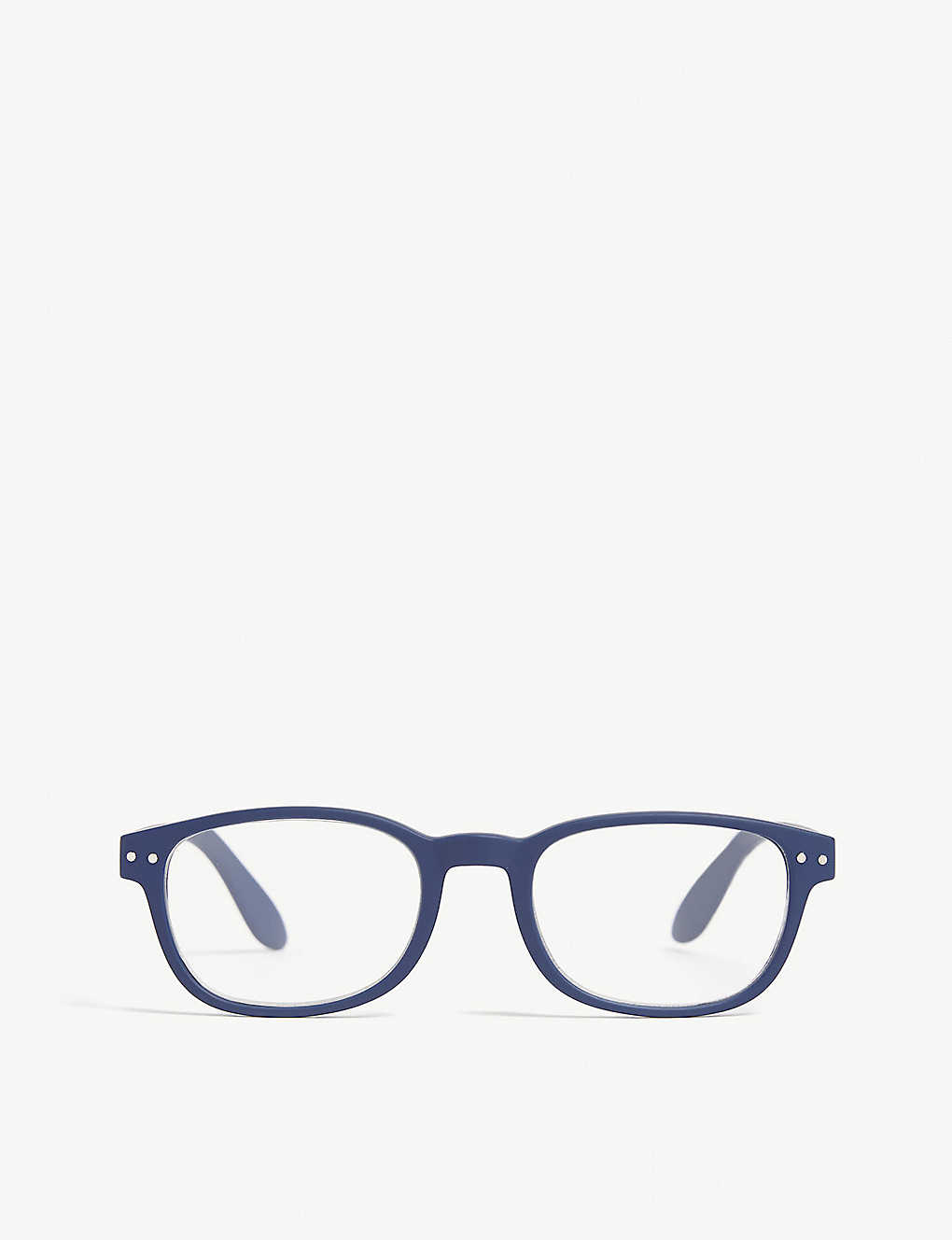Izipizi Mens Blue #b Reading Rectangle-frame Glasses +1