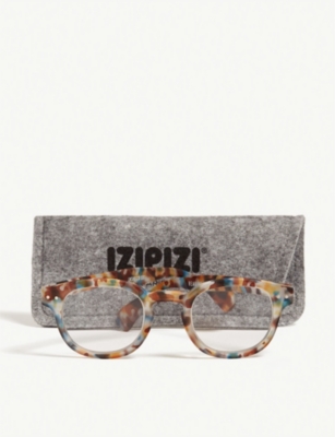 Shop Izipizi Women's #c Reading Square-frame Glasses +1.5