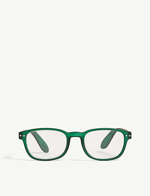 IZIPIZI: #D Reading square-frame glasses +1