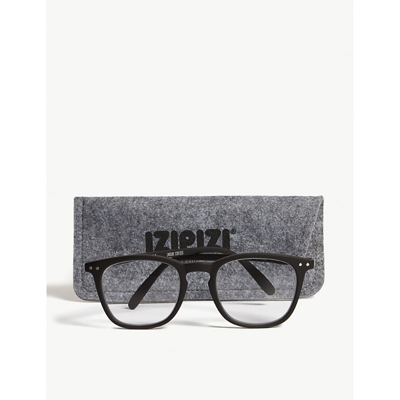 Shop Izipizi #e Reading Square-frame Glasses +2.5