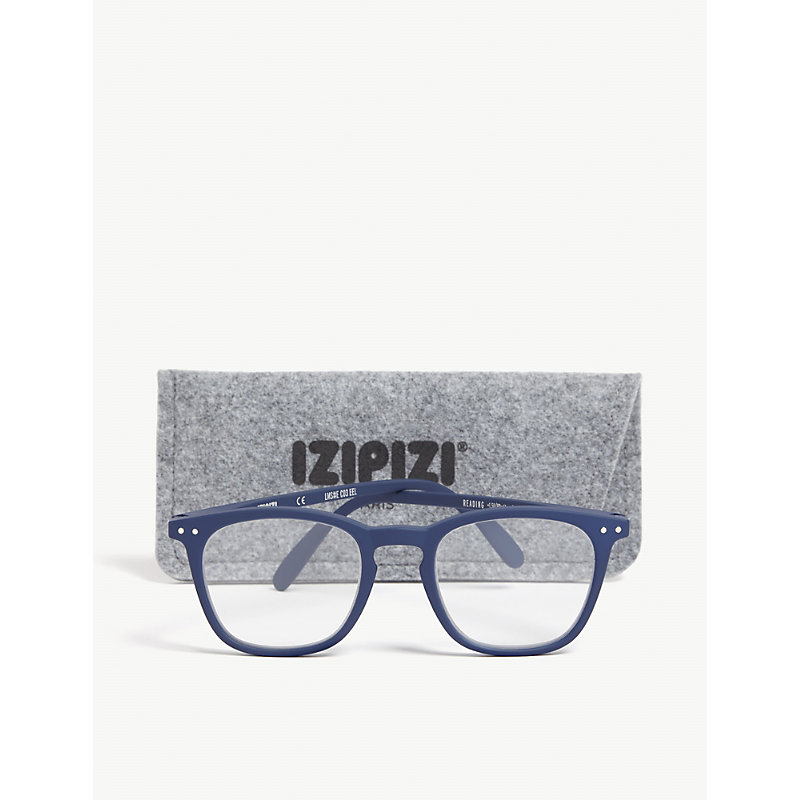 Shop Izipizi Men's #e Reading Square-frame Glasses +1.5