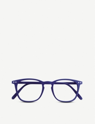 IZIPIZI: #E Reading square-frame glasses +2.5