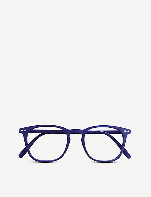 IZIPIZI: #E Reading square-frame glasses +2.5